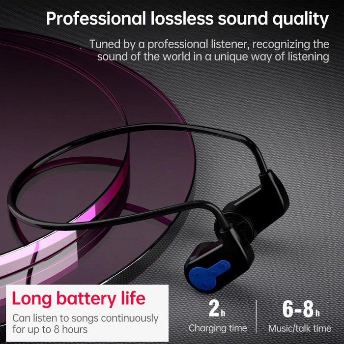 K3 Bone Conduction Bluetooth 5.0 Wireless Headphones Waterproof Headphones 16Gb Ram