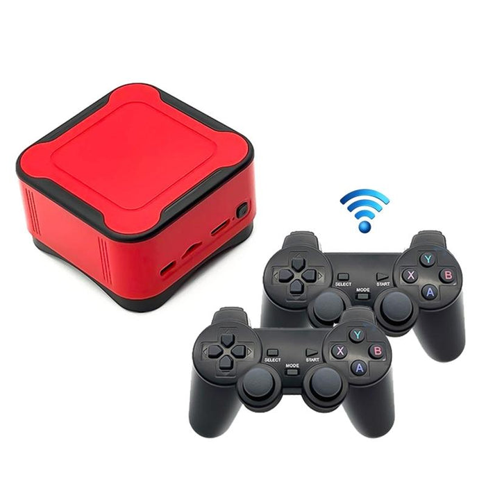 M12 Mini Cube Arcade Game Console Hd Tv Game Player Support Tf Card With 2.4G Controllers 64G