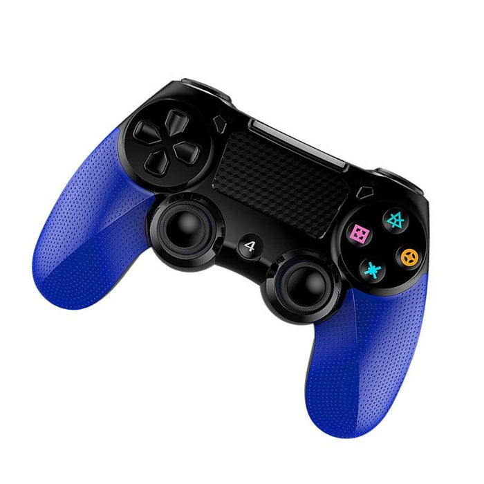 2 Pcs Bluetooth Wireless Gamepad Touch Screen With Light Audio Dual Vibration Controller For Ps4