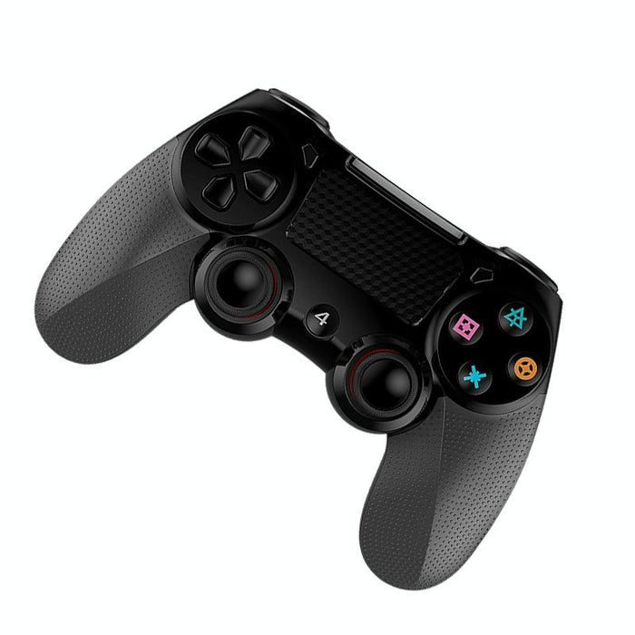 2 Pcs Bluetooth Wireless Gamepad Touch Screen With Light Audio Dual Vibration Controller For Ps4