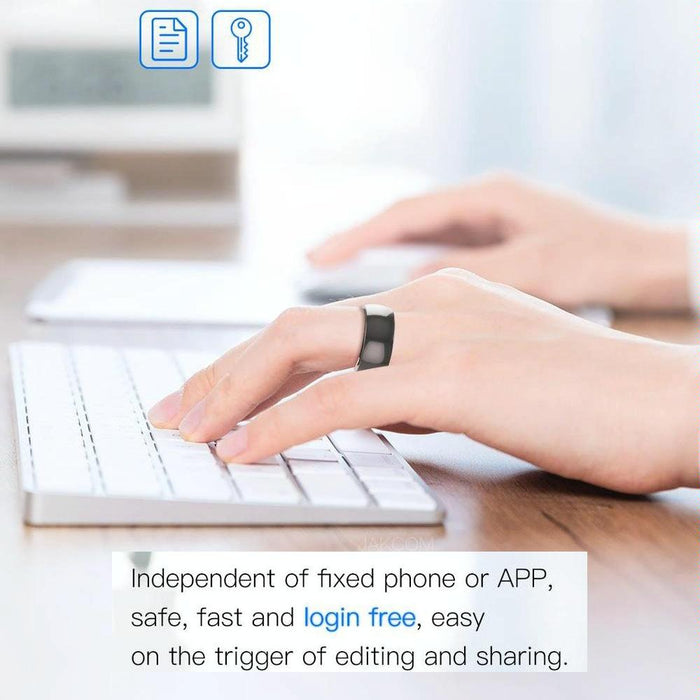 R4 Smart Ring Multifunctional Lord Of The Rings - 57.1Mm For Apple & Android