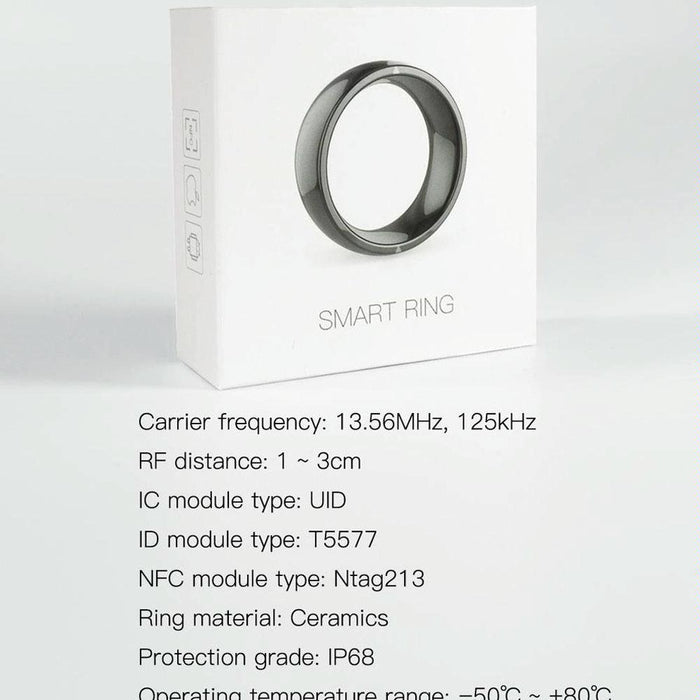 R4 Smart Ring Multifunctional Lord Of The Rings - 57.1Mm For Apple & Android