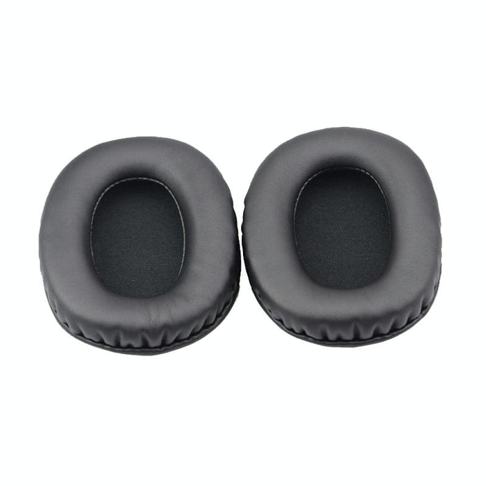 2 Pcs Leather Headphone Protective Cover Earmuffs For Edifier W800Bt / W808Bt / K800 / K830 / K815P Black