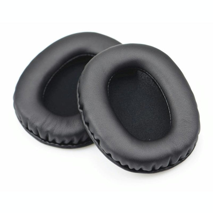 2 Pcs Leather Headphone Protective Cover Earmuffs For Edifier W800Bt / W808Bt / K800 / K830 / K815P Black