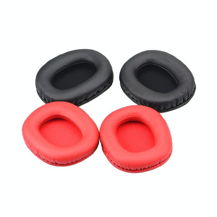 2 Pcs Leather Headphone Protective Cover Earmuffs For Edifier W800Bt / W808Bt / K800 / K830 / K815P Black