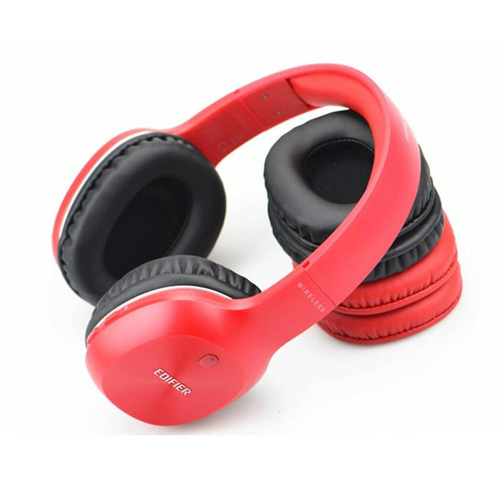 2 Pcs Leather Headphone Protective Cover Earmuffs For Edifier W800Bt / W808Bt / K800 / K830 / K815P Black