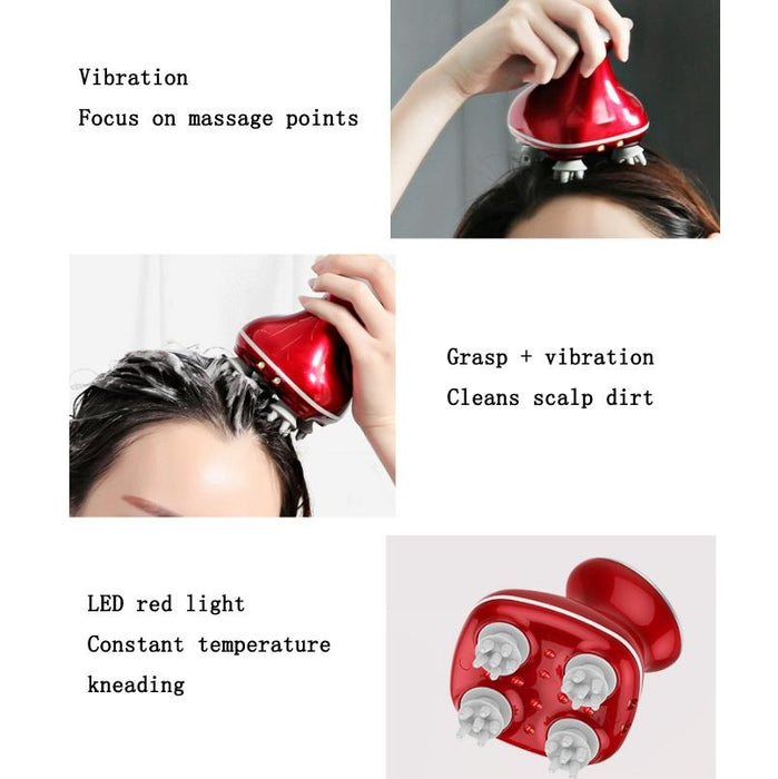 Electric Scalp Massager Multifunctional Vibration Therapy