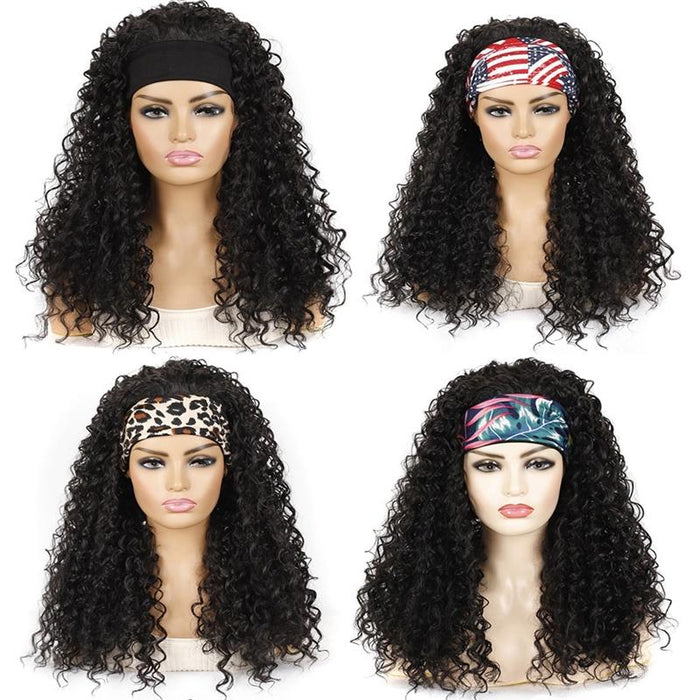 Volume Hairband Wig Headgear Stars Stripes 1B H