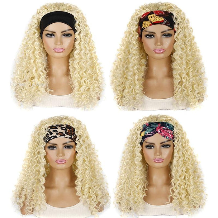 Volume Hairband Wig Headgear 613 G Colour