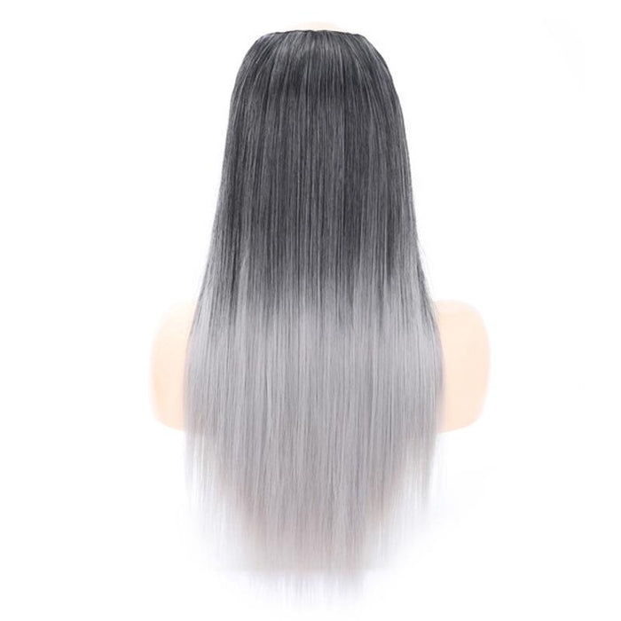 Long Straight U Shaped Half Wig 2.Us 1Bt0906 2