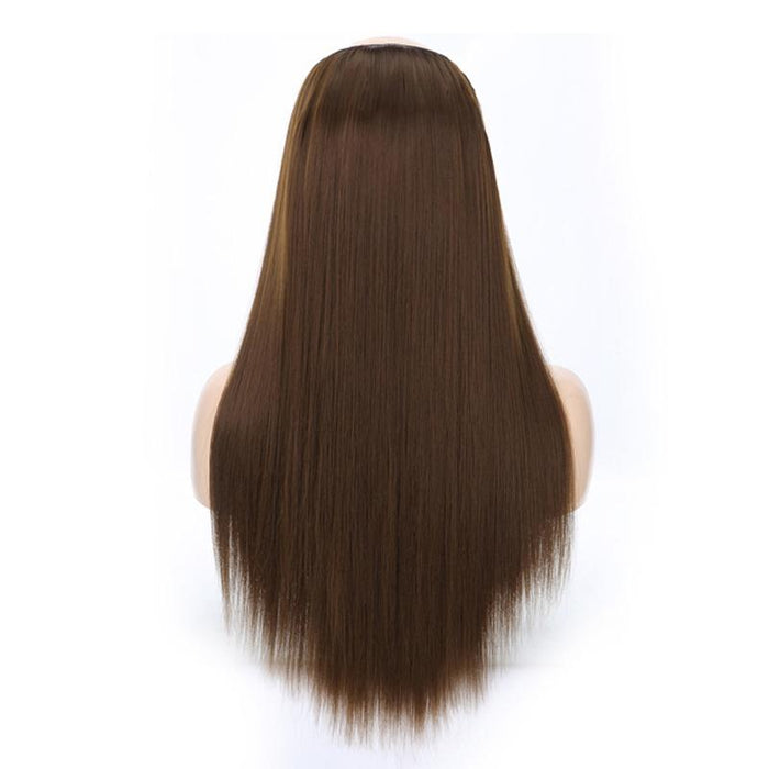 Long Straight U Shaped Half Wig Headgear 9.Us 8 Colour