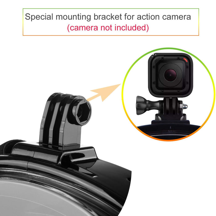 Full Dry Silicone Snorkel Mask for Adults - Double Tube