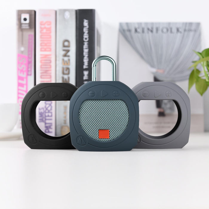 Silicone Bluetooth Speaker Protective Cover Anti-Fall Storage Cover For Jbl Clip 3