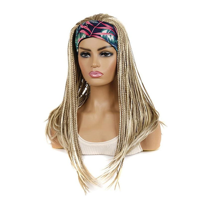 Colourful Small Braid Headband Wig