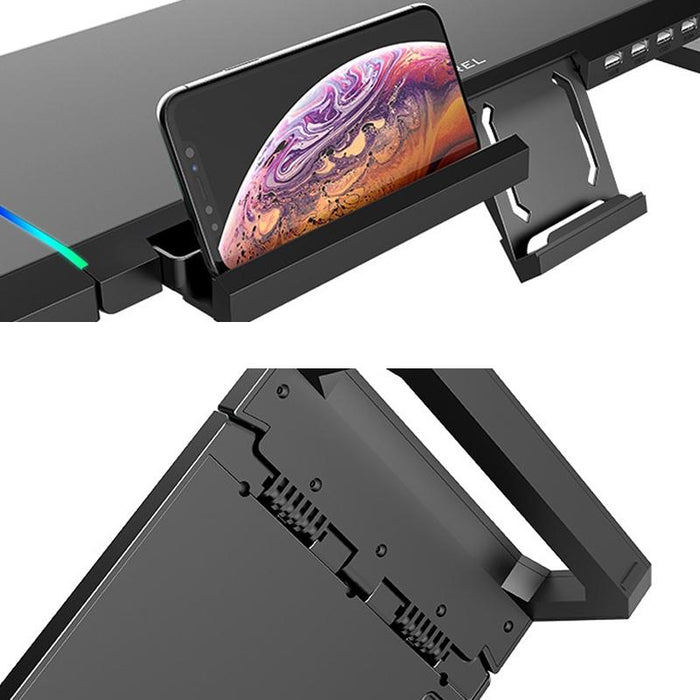 Monitor Increased Rack Foldable Laptop Stand With Rgb