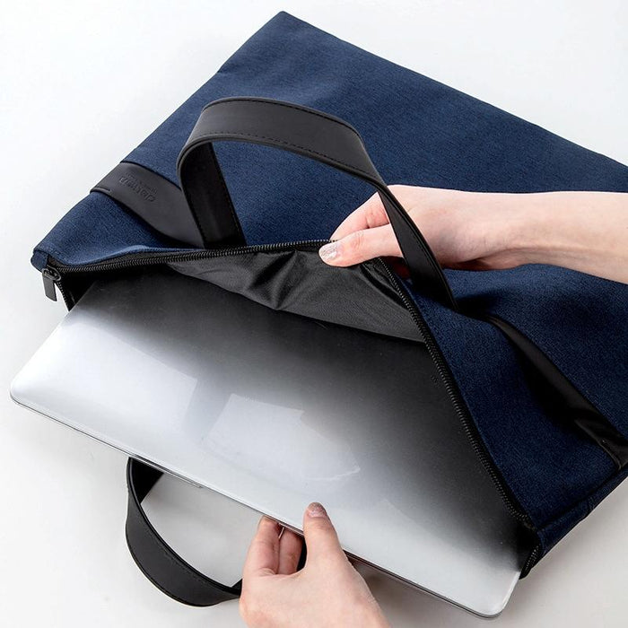 Office Portable Zipper Document Double Layer Conference