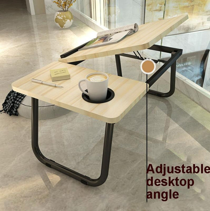 Four-speed Lifting Table Folding Laptop Desk Adjustable