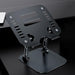 Laptop Holder Aluminum Alloy Black