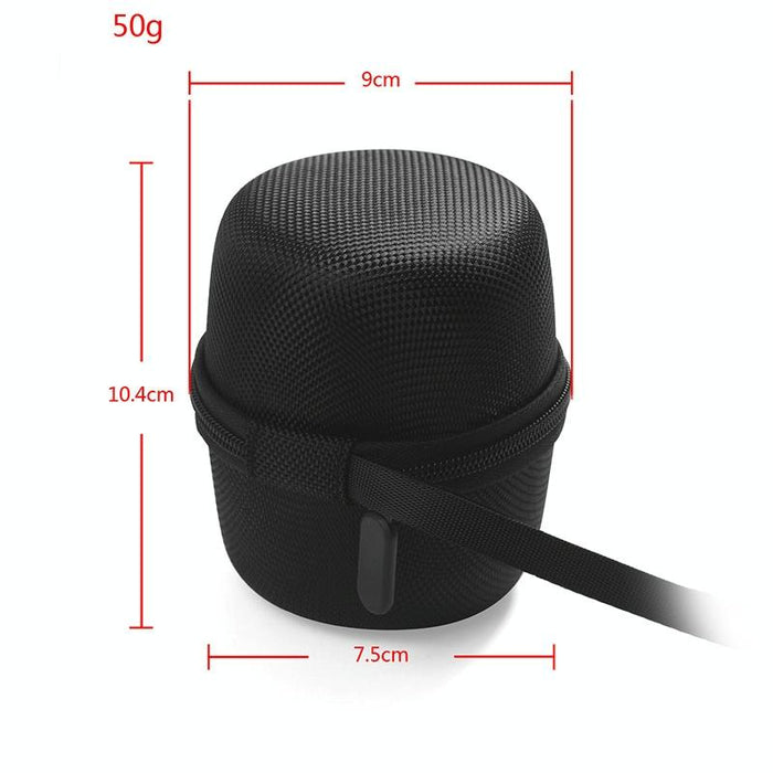 2 Pcs Bluetooth Speaker Portable Protective Case For Sony Srs-Xb12 Black