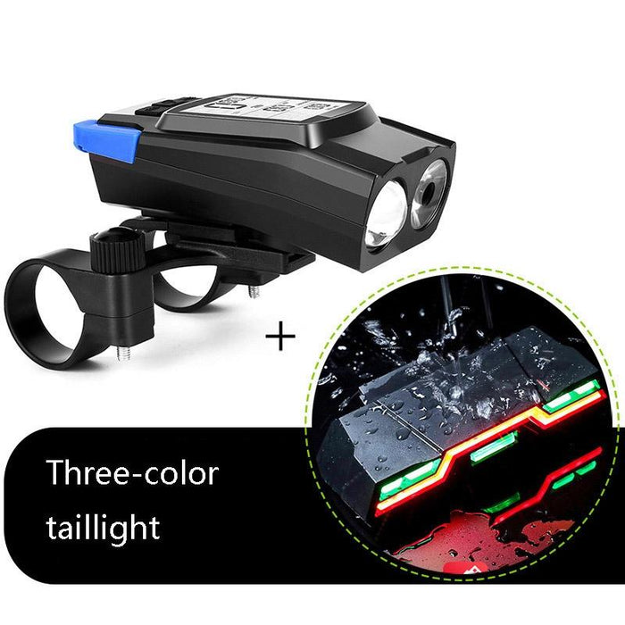 3-In-1 Wireless Bike Light Set Blue Upgrade