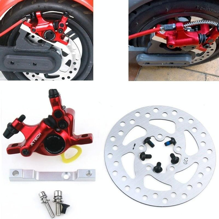 3 In 1 Scooter Modified Hydraulic Brake & 120mm Disc Seat