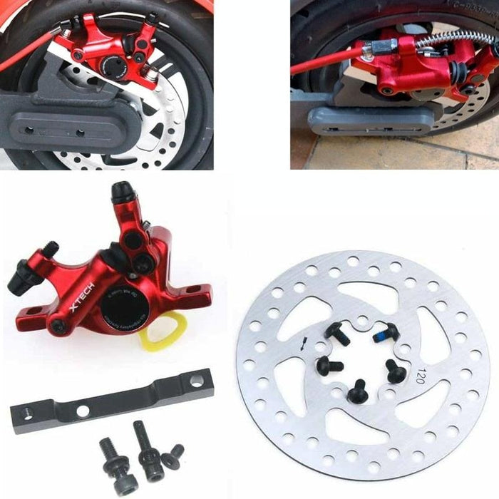 3 In 1 Scooter Modified Hydraulic Brake & 120mm Disc Seat