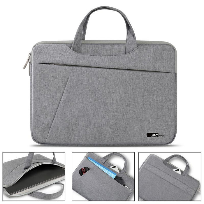 Mr30 Laptop Bag Waterproof Shock Absorbing Notebook Hand Inbound Bag - 15 Inch Light Grey