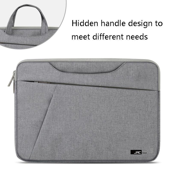 Mr30 Laptop Bag Waterproof Shock Absorbing Notebook Hand Inbound Bag - 15 Inch Light Grey