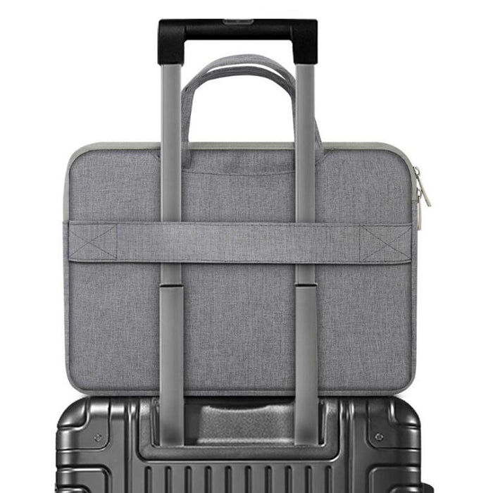 Mr30 Laptop Bag Waterproof Shock Absorbing Notebook Hand Inbound Bag - 15 Inch Light Grey