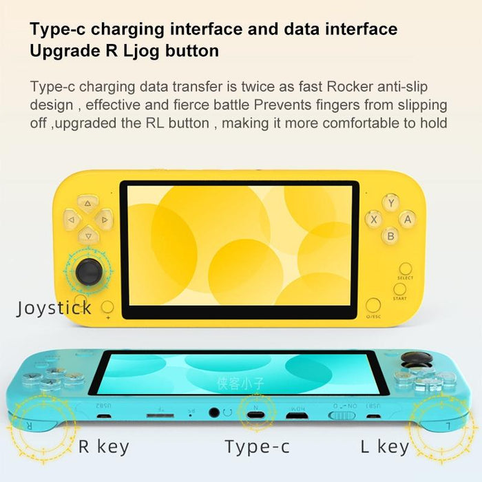 X20 Life Classic Games Handheld Game Console With 5.1 Inch Screen & 8Gb Memory Support Hdmi Output