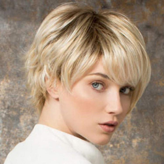 Gold Short Hair Set For Women