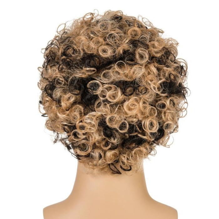 Mens Curly Wig Chemical Fiber