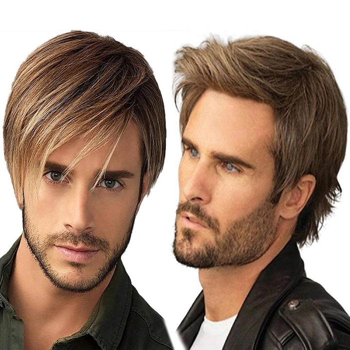 Realistic Short Wigs For Men Wig M45