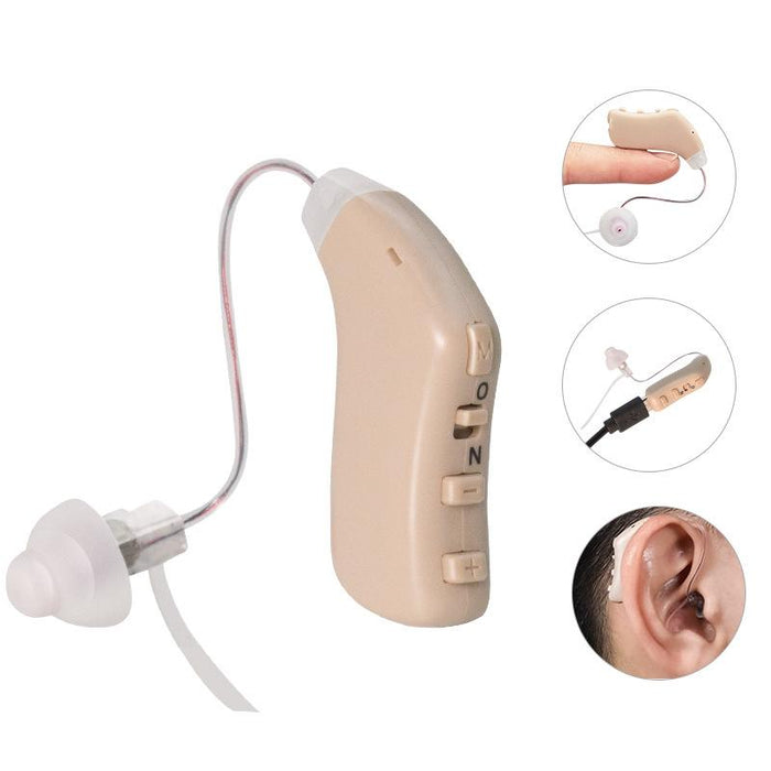 Left Ear Sound Amplifier For Elderly Hearing Aid