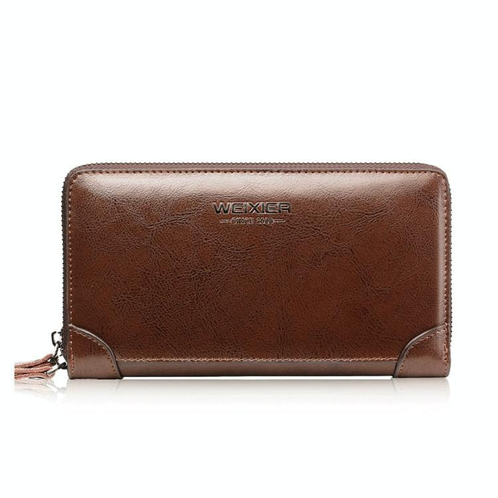 Multi-Function Men's Wallet In Brown