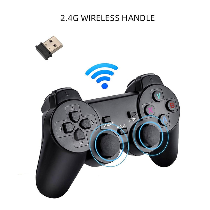 M8 Wireless Hdmi Arcade Game Home Tv Mini Game Machine With 2 X Gamepads 32G Memory