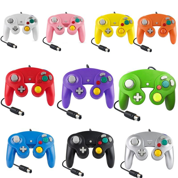 Pack Of 2 Wired Vibrating Game Controller For Nintendo