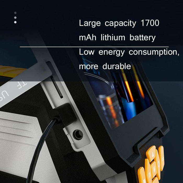 Industrial Dual-Lens Endoscope Hd Handheld Screen Pipe Car Inspection Tool Specification Line Length 1M