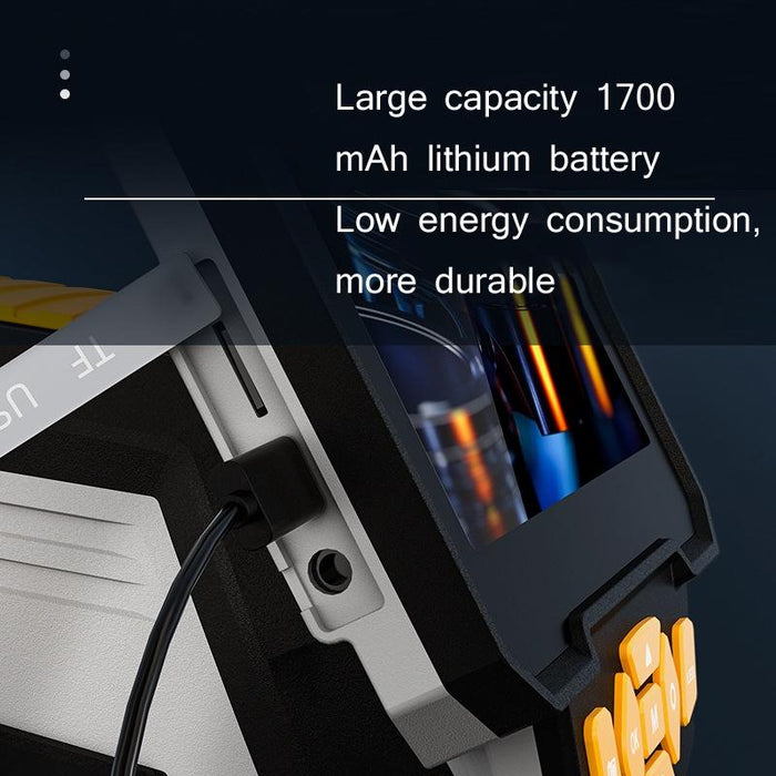 Industrial Dual-Lens Endoscope Hd Handheld Screen Pipe Car Inspection Tool Specification Line Length 10M