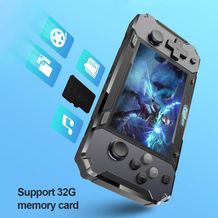 Coolbaby Rs-63 4-Inch Open Source Os Rs3128 Handheld Game Console Support Tf Card & Hdmi Output