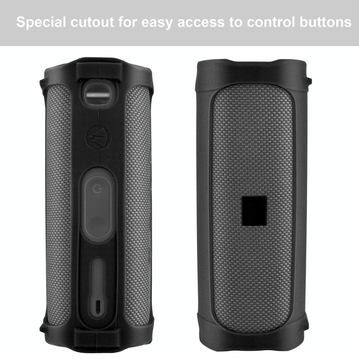 Suitable For Jbl Flip5 Speaker Silicone Protective Sleeve Hollow Portable Soft Silicone Sleeve