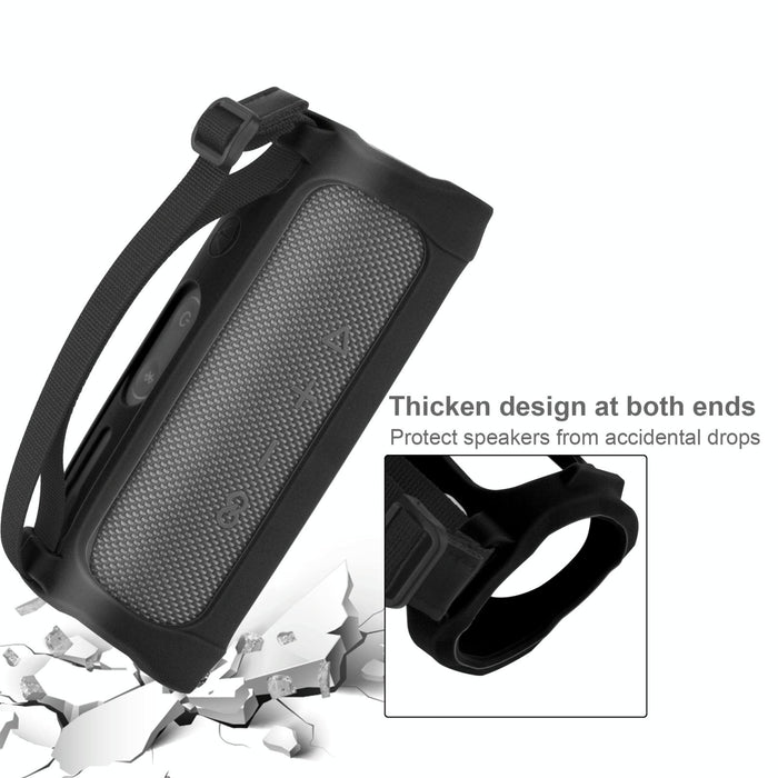 Suitable For Jbl Flip5 Speaker Silicone Protective Sleeve Hollow Portable Soft Silicone Sleeve