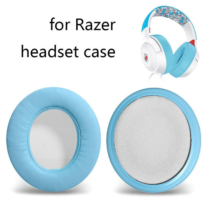 2 Pcs Headphone Sponge Case For Razer Standard - Protein Gray