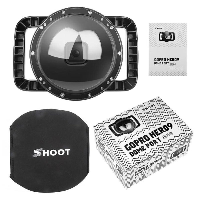 Shoot Xtgp559 Dome Port Underwater Diving Camera Lens