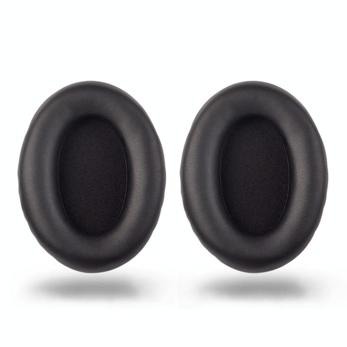 2 Pcs Headset Comfortable Sponge Cover For Sony Wh-1000Xm2/Xm3/Xm4 - 1000X / 1000Xm2 Black Lambskin