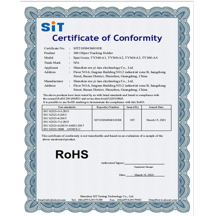 Smart 360-degree Follow-up Tripod Head with Live Video