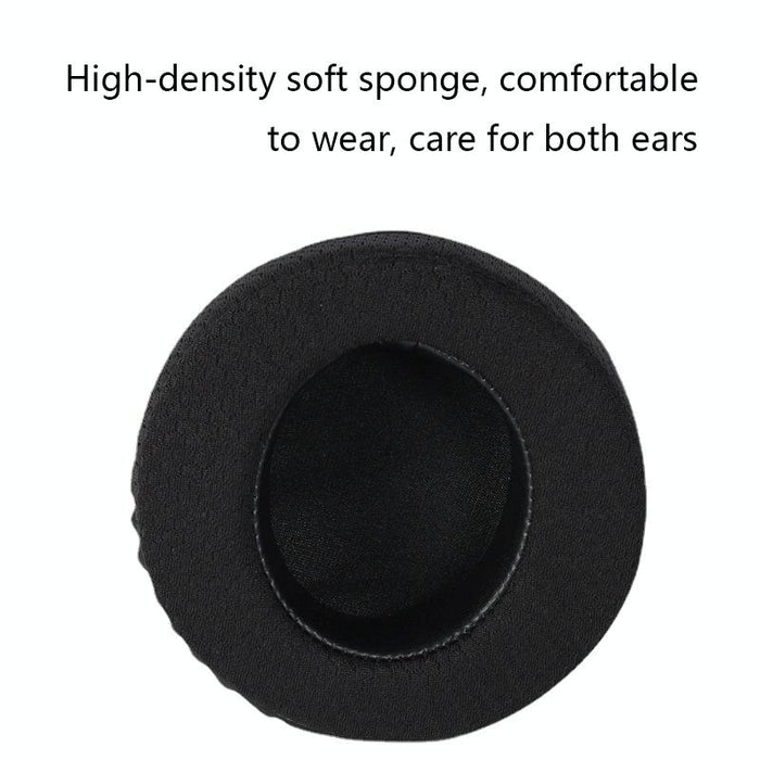 2 Pcs Headset Cover For Alienware - Aw310H / Aw510H Black Splicing