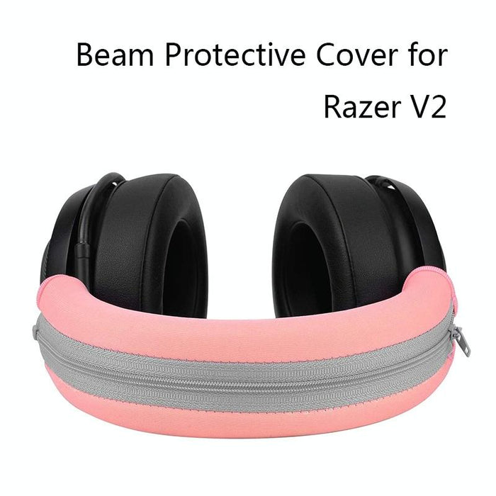 2 Pcs Headset Sponge Case For Razer Blackshark V2/V2X/V2Se - Head Beam Protective Cover Green