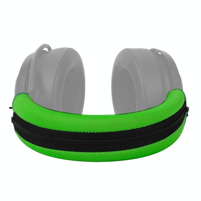 2 Pcs Headset Sponge Case For Razer Blackshark V2/V2X/V2Se - Head Beam Protective Cover Green