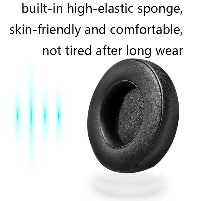 2 Pcs Headset Sponge Case For Razer Blackshark V2/V2X/V2Se - Round Black